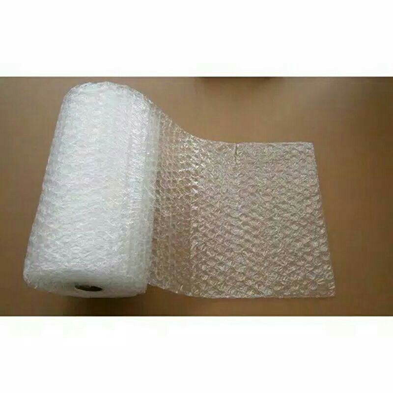 

bubble wrap untuk tambahan packing