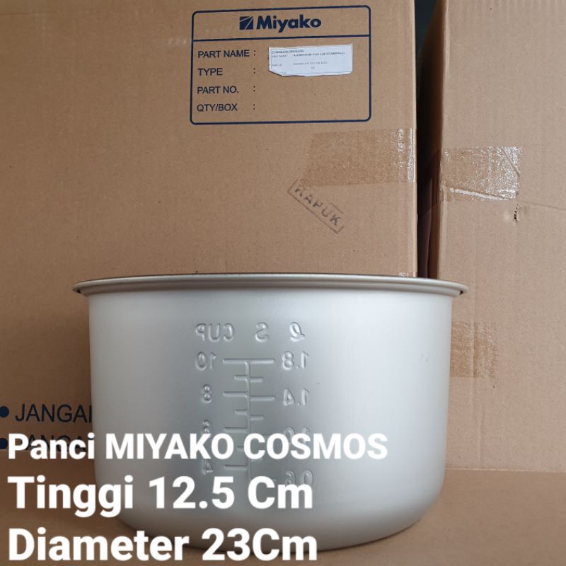 Panci Rice Cooker_Miyako_Cosmos13Cm