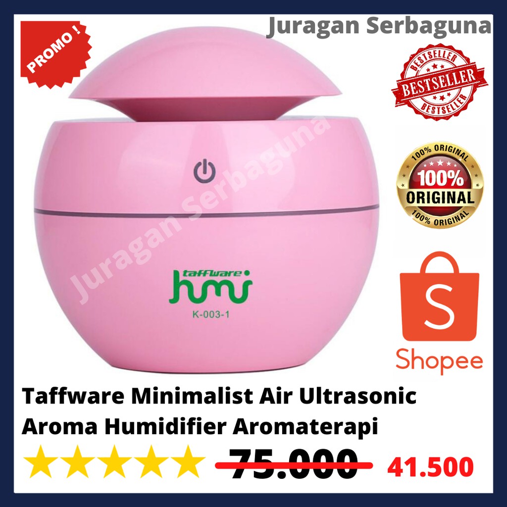 Taffware Minimalist Air Ultrasonic Aroma Humidifier Aromaterapi Aromatherapy