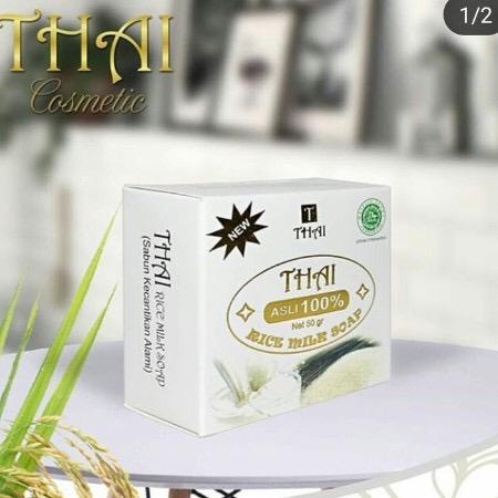 𝐑𝐀𝐃𝐘𝐒𝐀 - Thai Rice Milk Soap 50gr / Sabun Beras