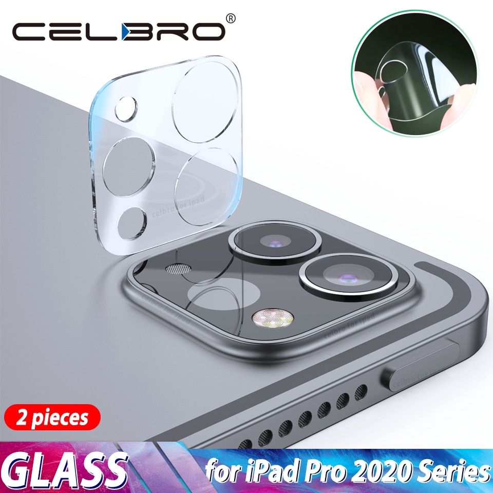 1/2pcs Tempered Glass Pelindung Lensa Kamera 3d Hd Untuk Apple Ipad Pro 11 &quot; 12.9 &quot; (2020)