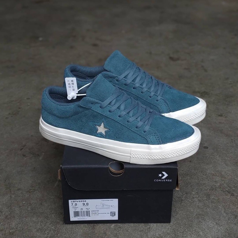 Converse One Star Celestial Teal