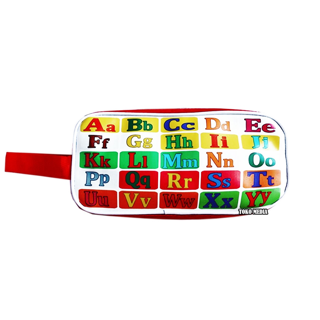 BEST SELLER!! Tempat Pensil Karakter Bahan Tebal Batman Spiderman dll (Boys Series)-HURUF