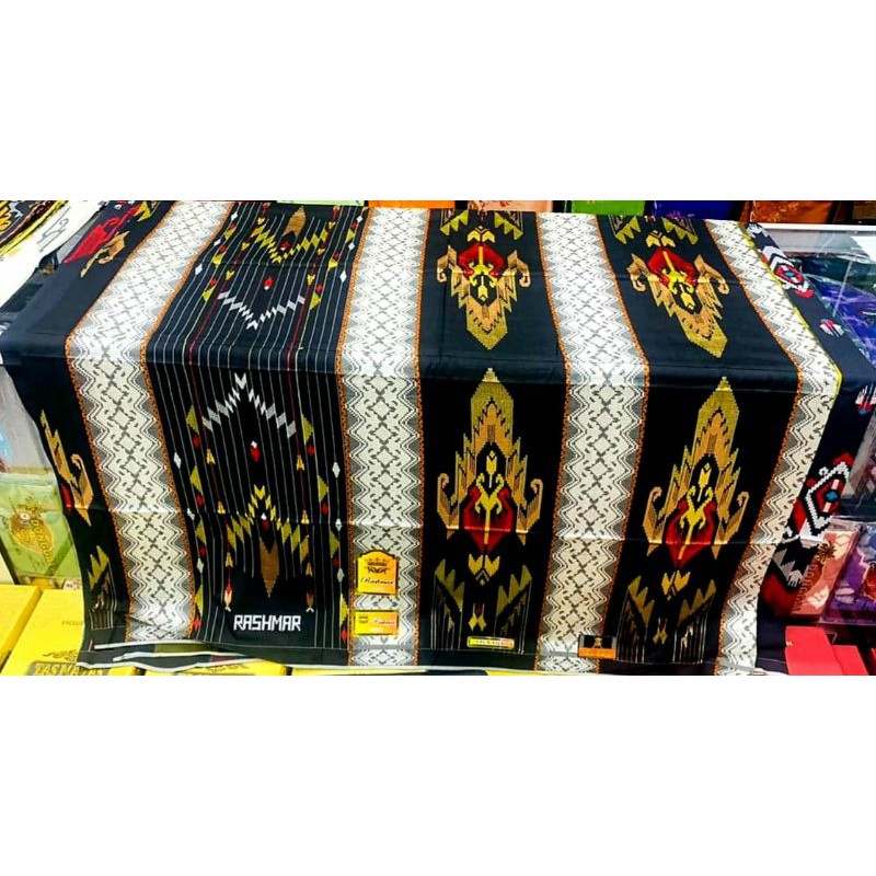 SARUNG TENUN SUTRA SPUNSILK SAMARINDA RASHMAR SGE BUKAN BHS TAMER SGA