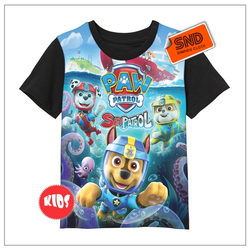 Kaos Anak Paw Patrol Baju Anak Anime Umur 1 12 Tahun 32 Sbl - Game Pakaian Anak Laki Laki Perempuan 