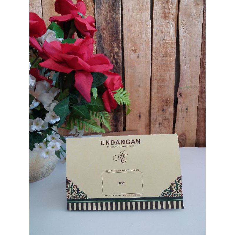 100 set undangan nikah ERBA 88211