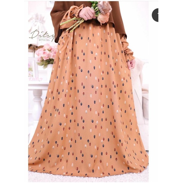 ditsy Tree almond NG size S(nEw prewash) baca deskripsi