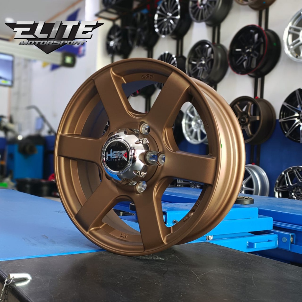 Velg HSR RONDO Ring 16x55 Lubang 5 Pcd 139 Velg Mobil Escudo Katana Jimny