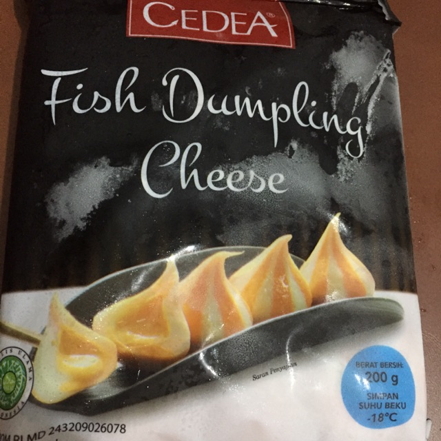 

fish dumpling cheese