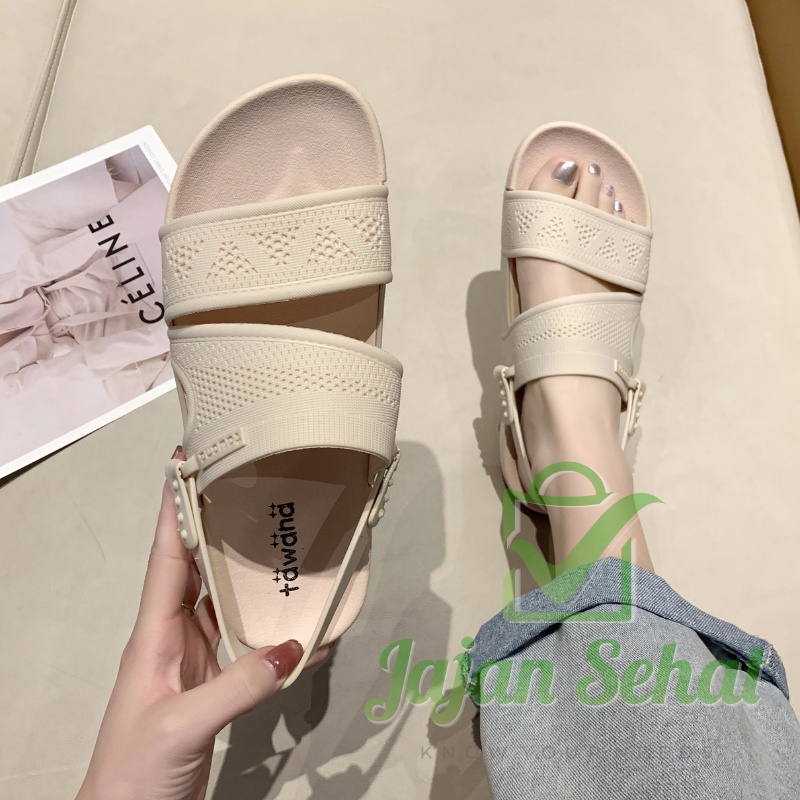 Sandal Tawana Casual Strap 2in1 Sendal Wanita Tali B3-2027