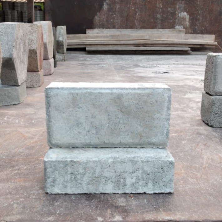AJB - Paving Blok Taman Persegi Hidrolik Polos / Paving Block / Paping Blok / Paping Block / Konblok