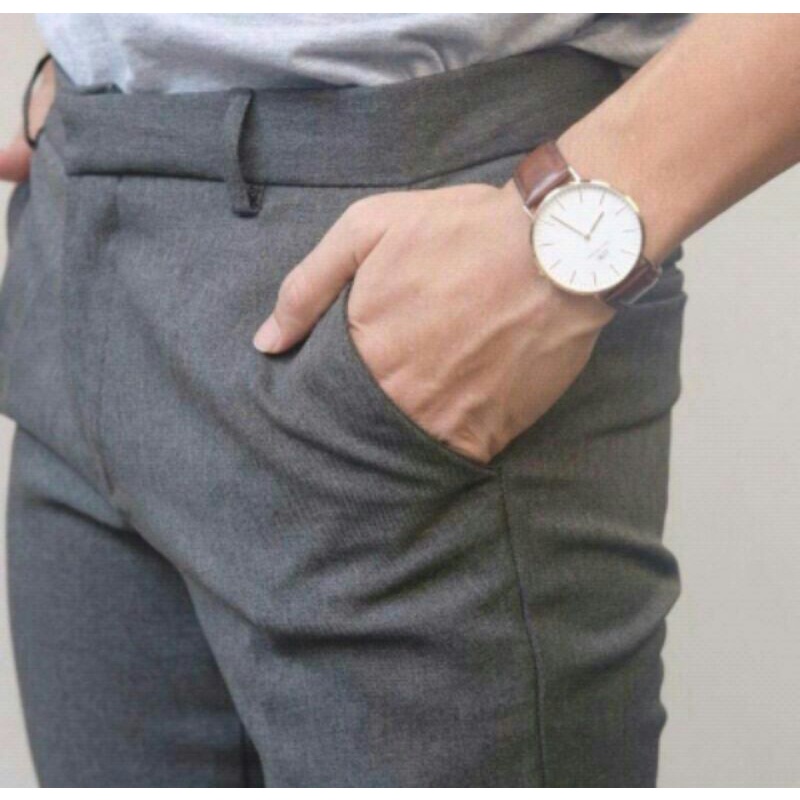 Celana Formal Pria Celana kantor slimfit Edisi special (28-40)