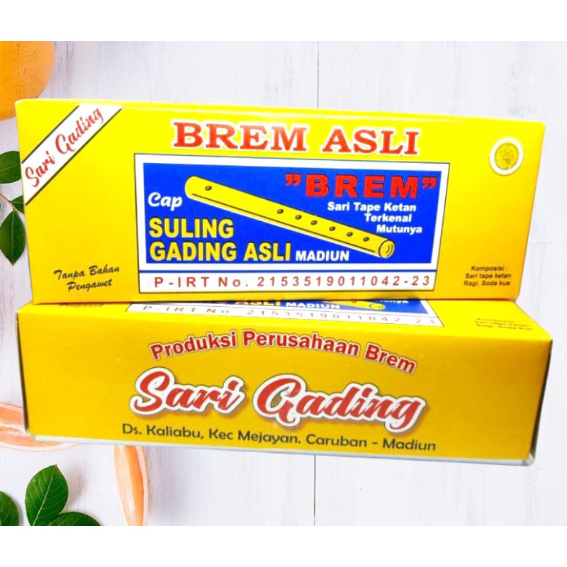 

Brem Cap Sari Gading Biru