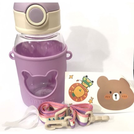 Botol Minum Anak Tali Beruang Pouch 620 Ml Murah