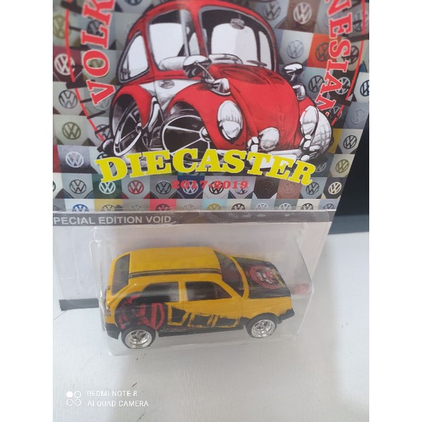 HOTWHEELS CUSTOM VW GOLF MK2