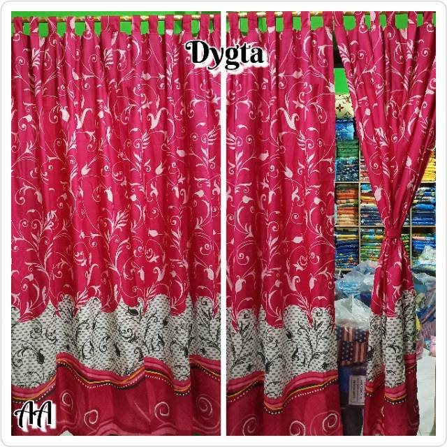 Gorden Murah Motif Dygta dan Mauve..bagus Murah Berkualitas..