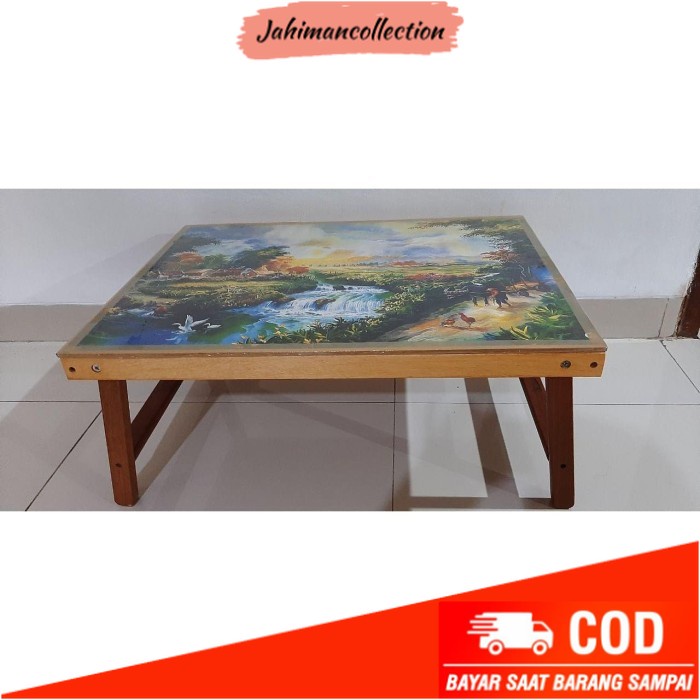 

✨ BISA COD ✨ Meja Gambar 50x70cm, tinggi 30cm kayu tebal