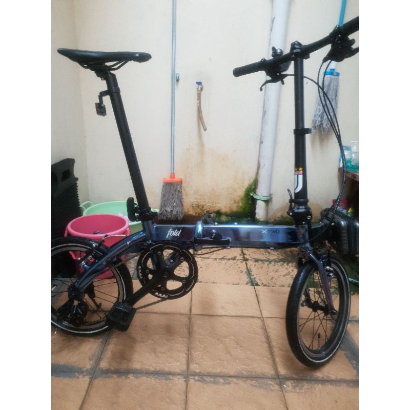 foldx x 2 warna rainbow