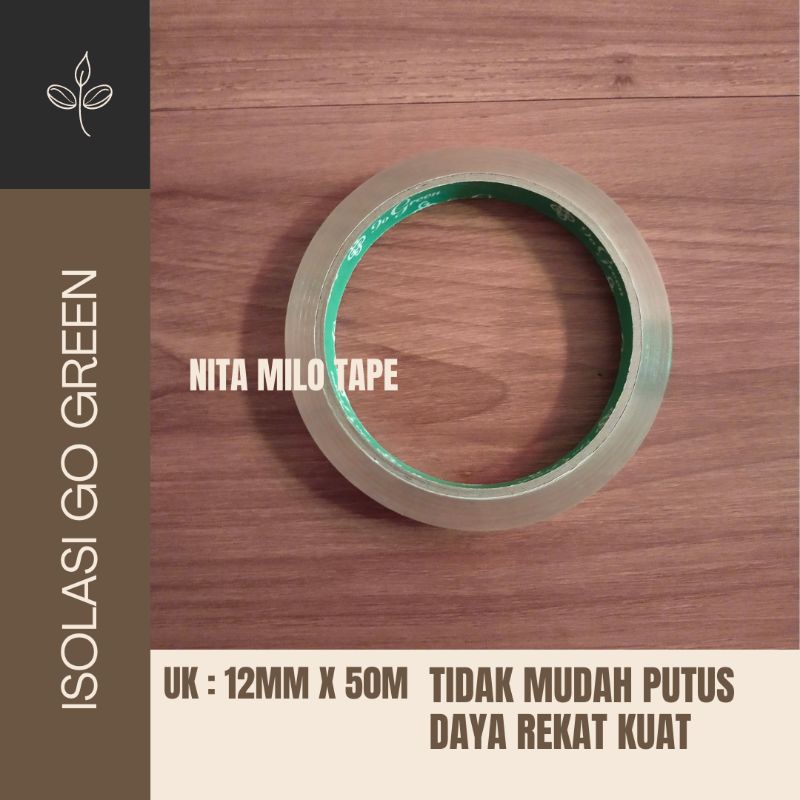 

Isolasi Bening 12mm x 50m gogreen