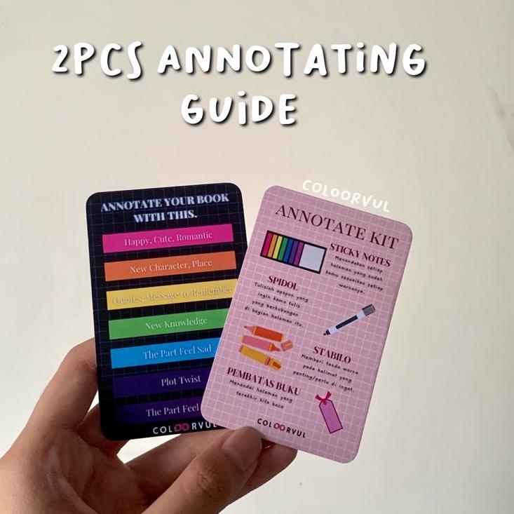 

[KODE PRODUK 88MVO7372] [BISA COD][BACA DESKRIPSI] Annotating Kit / Perlengkapan Untuk Mencatat