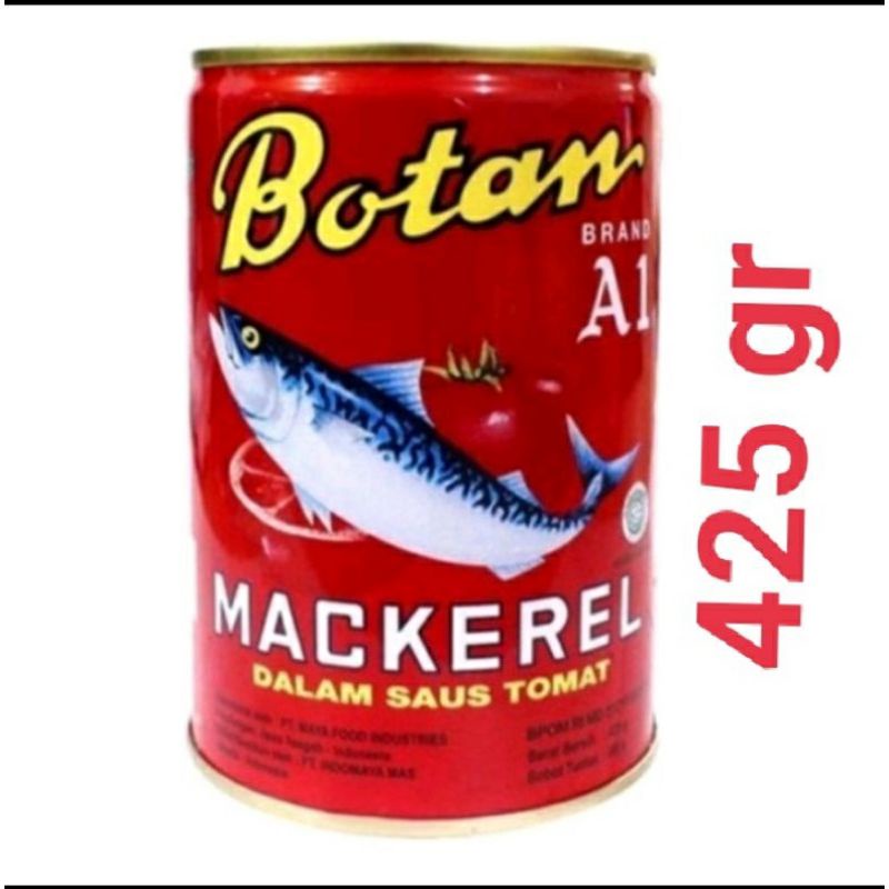 

Botan Mackerel 425gr Botan Murah original 100% makarel