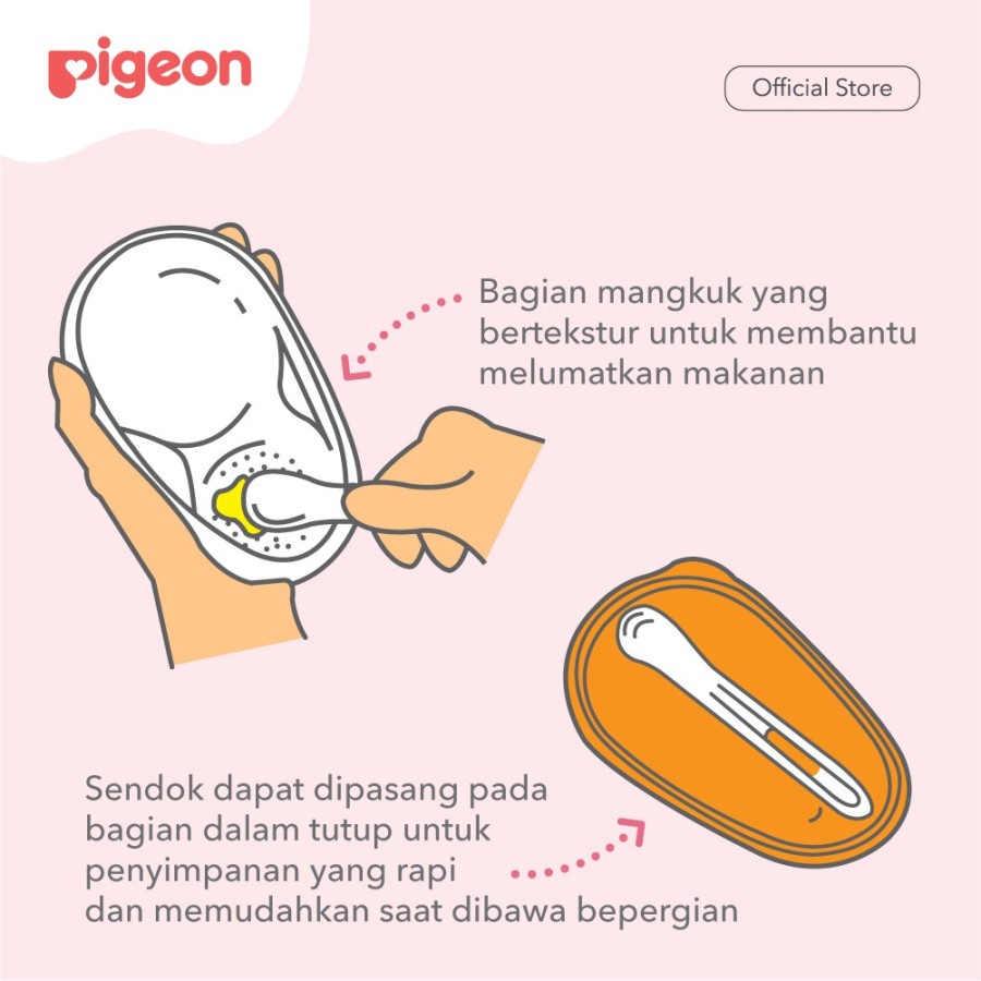 PIGEON Feeding Dish | Mangkok Makan Bayi