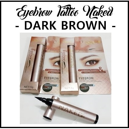 Jual DARK BROWN   Eyebrow Tattoo Naked Urban Decay   Eyebrow Tatto Spidol Berkualitas