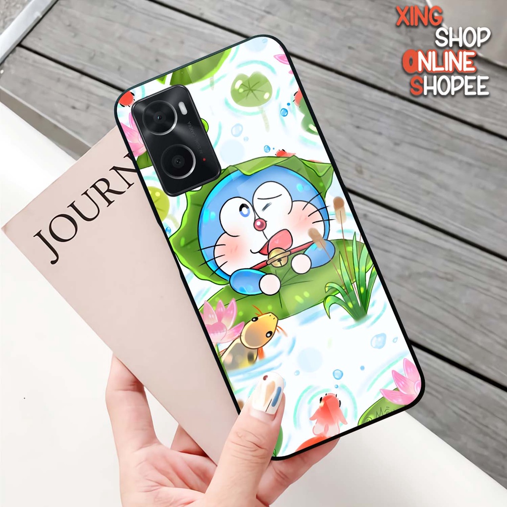 Case Kilau Oppo A76 A96 | Casing Hp Glossy | Motif Dora