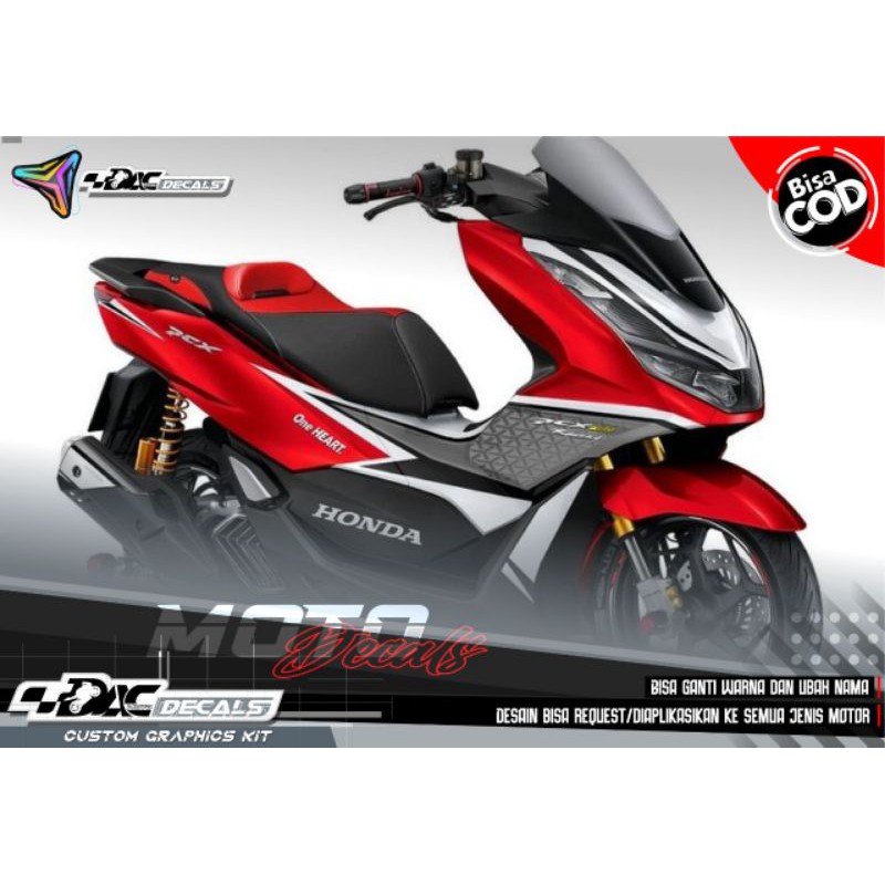DECAL NEW PCX 160CC FULL BODY GRAFIS VARIAN VARIASI WARNA 860