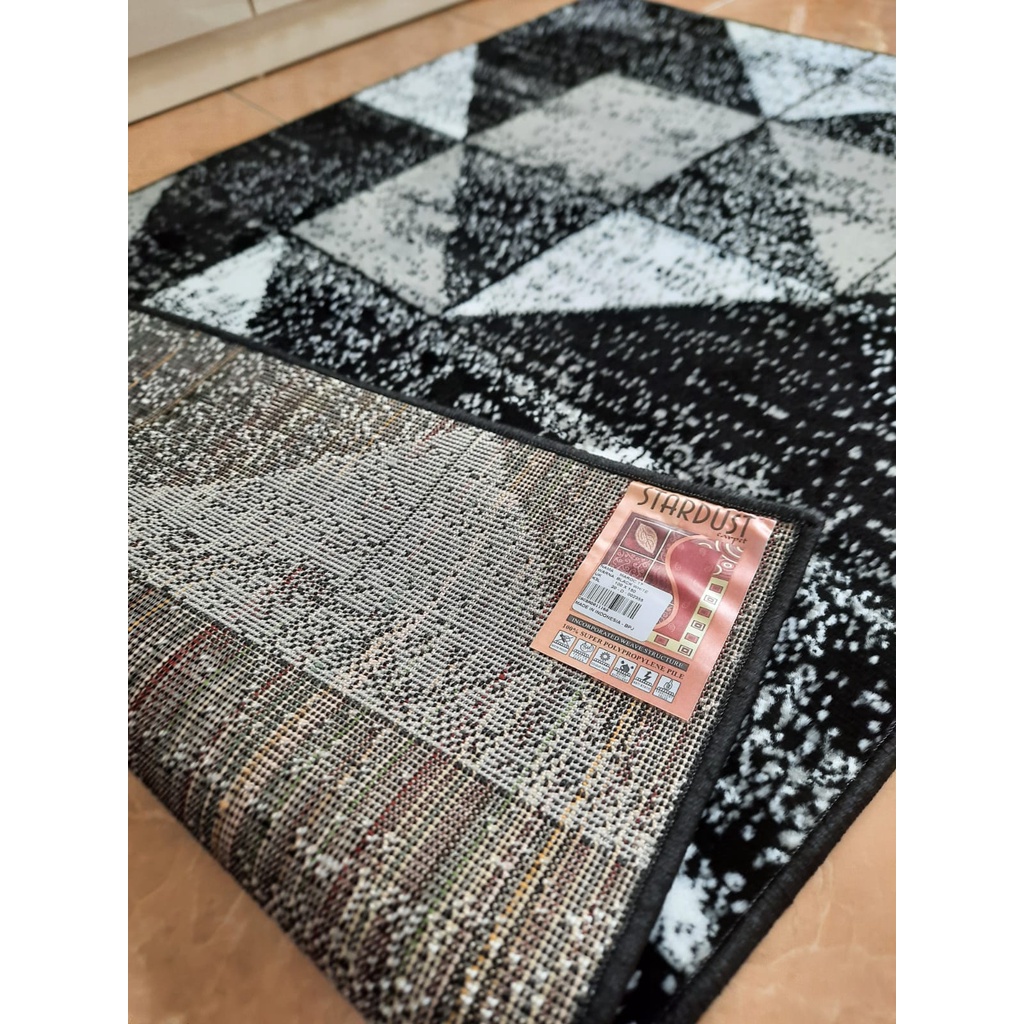 KARPET STARDUST 100 X 150 ST02 MONOKROM-3
