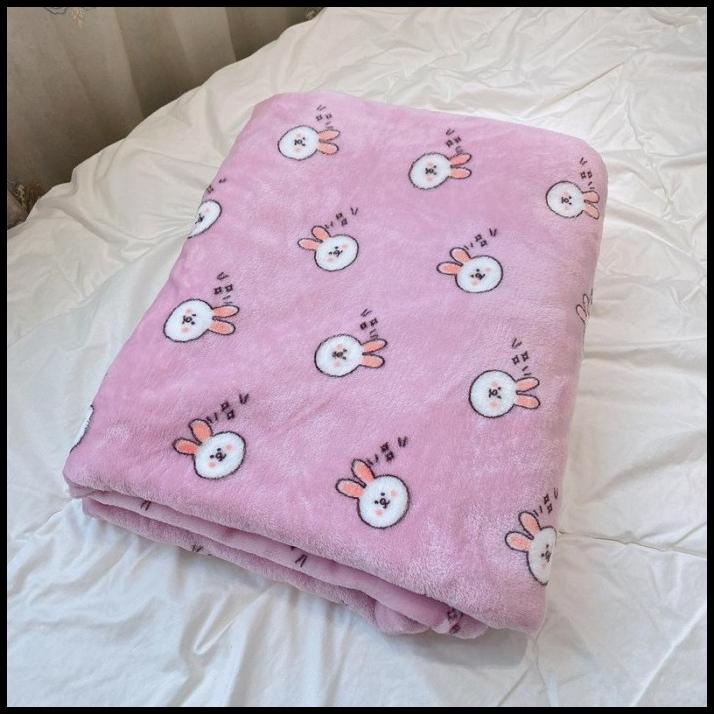 Bear Korea Blanket/ Selimut Wol