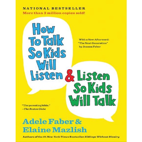 Buku How to Talk So Kids Will Listen & Listen So Kids Will Talk