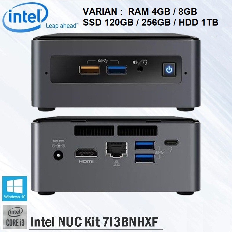 Kaby Lake-G搭載NUC NUC8i7HVKミニPC ベアボーン 小型ゲーミングPC