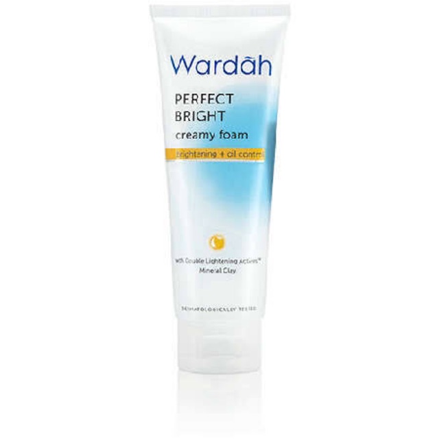 COSMETICAMURAH - WARDAH PERFECT BRIGHT SERIES - CREAMY FOAM MOISTURIZER BERRY SERUM MICELLAR WATER