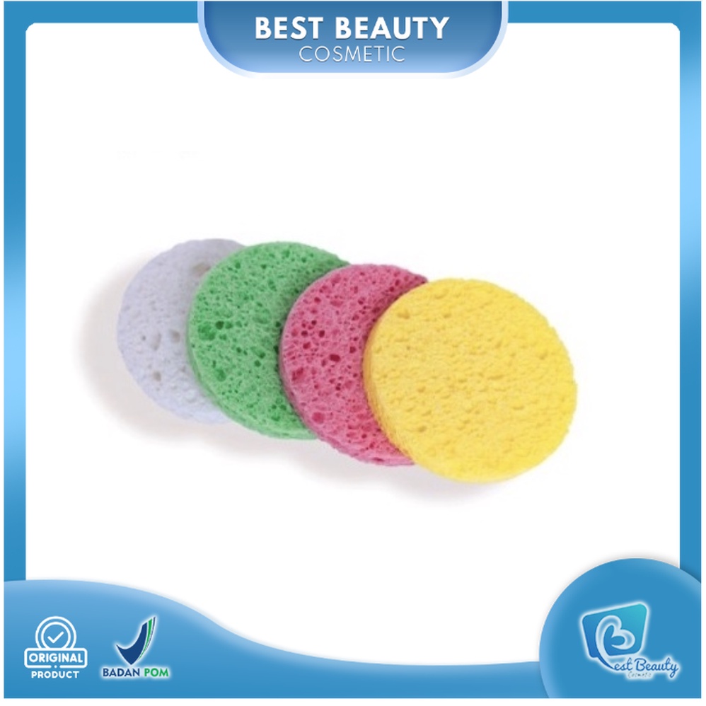 ★ BB ★ Madame Gie Organic Woodpulp Cotton - Facial Cleansing Sponge