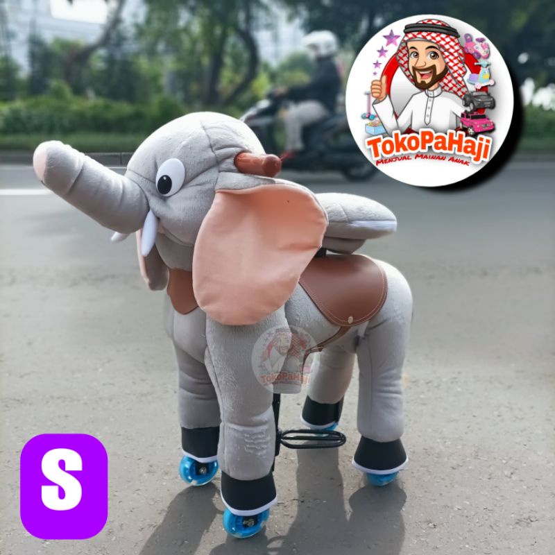 KUDA GOWES / GENJOT UKURAN (S) KARAKTER GAJAH