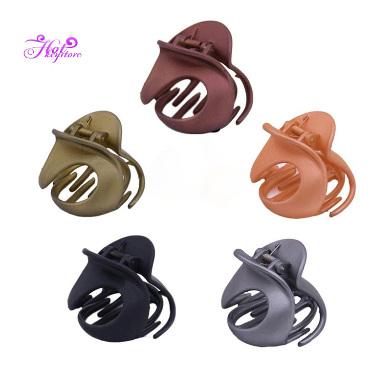Jaw Clips 5pcs Hair Clips Vintage Simple Irregular Non Slip Claw