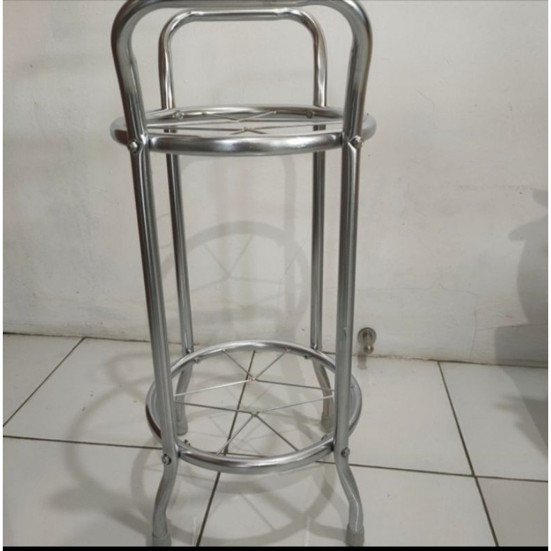 Rak dispenser stainles/rak air galon/meja dispenser termurah