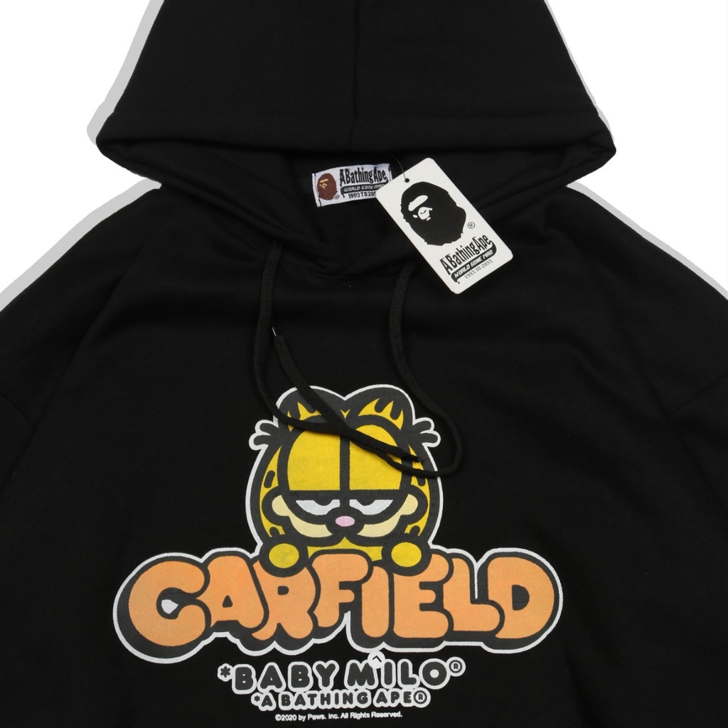 Jaket Sweater Hoodie GARFIELD BP – Black Edition Fashion Trendy Casual Pria Good Brand Quality Styli