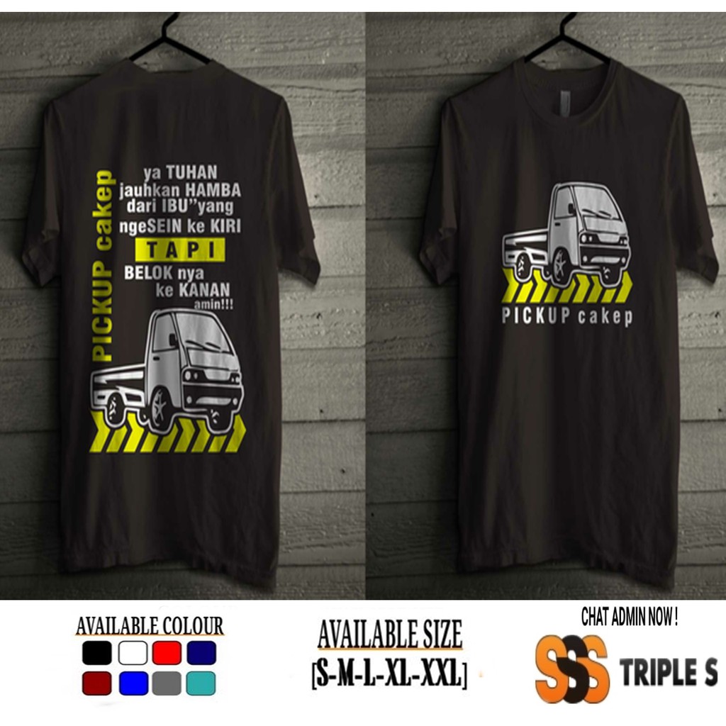 KAOS PICKUP CAKEP KAOS DRIVER MUDA PICK UP CLOT L300