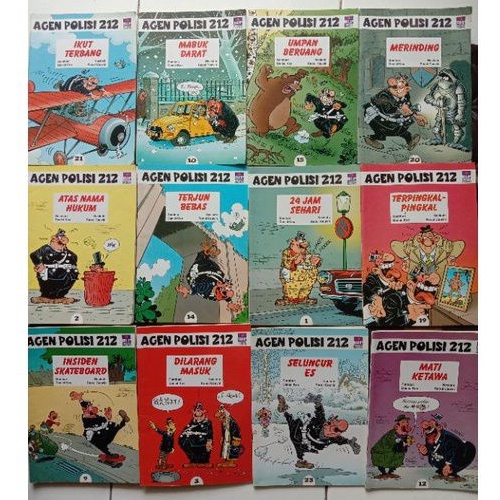 komik AGEN POLISI 212 komik Preloved