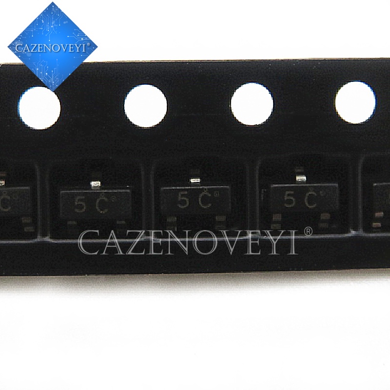 100 pcs / lot Sirkuit Terpadu Ic BC807-16 5A BC807-25 5B BC807-40 5C BC817-6C BC817-623 - 6C