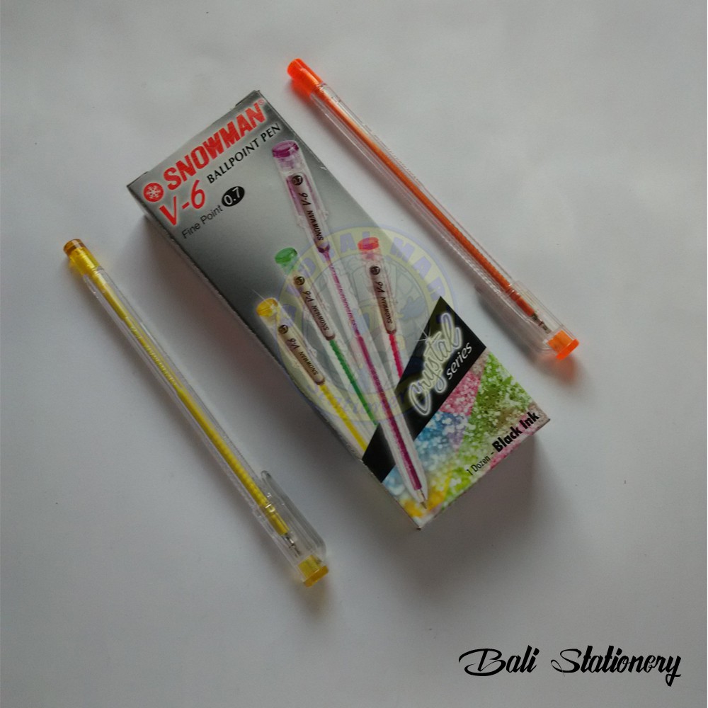

Pena Snowman V-6 Ballpoint Pen