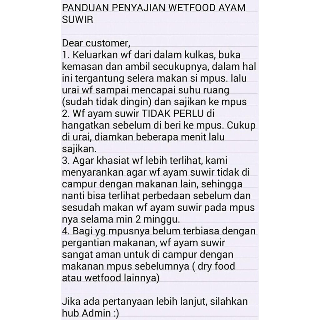 

Harga Termurah!! PROMO Wetfood Ayam Suwir Paket 5 (14 pcs)