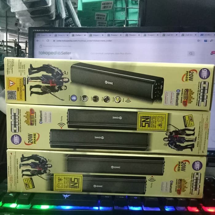 Speaker Gmc Portable Bluetooth Original - Speaker BT Gmc JBL