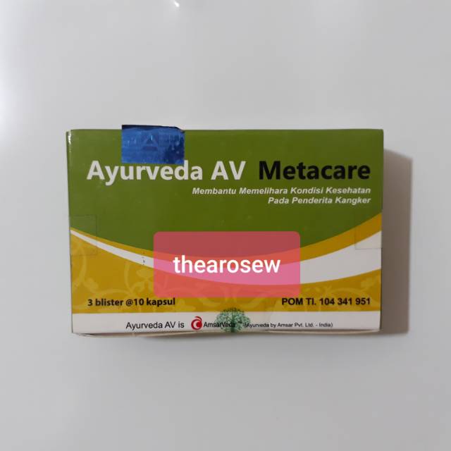 Ayurveda AV Metacare untuk Anti Kanker