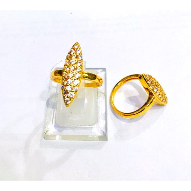 Cincin wanita cincin markis cincin permata replika berlian