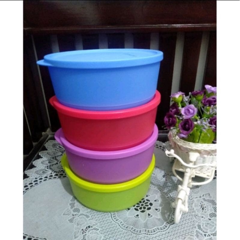 Toples tropical round 950ml tupperware satuan