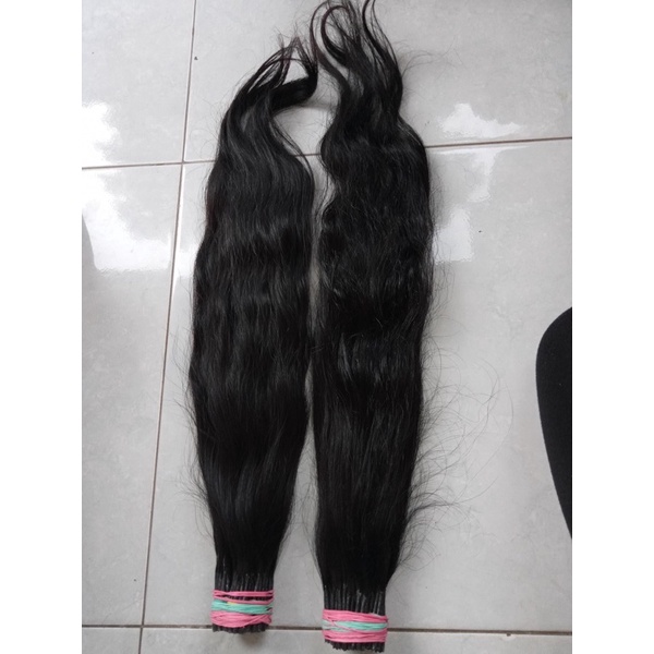 rambut sambungan asli