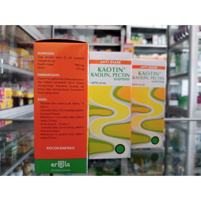 KAOTIN SIRUP 60 ml | Obat Anti Diare - ED 09/2024